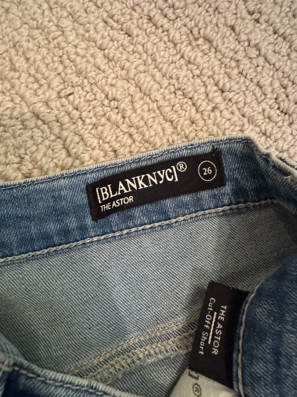 Blank NYC The Astor Denim Shorts